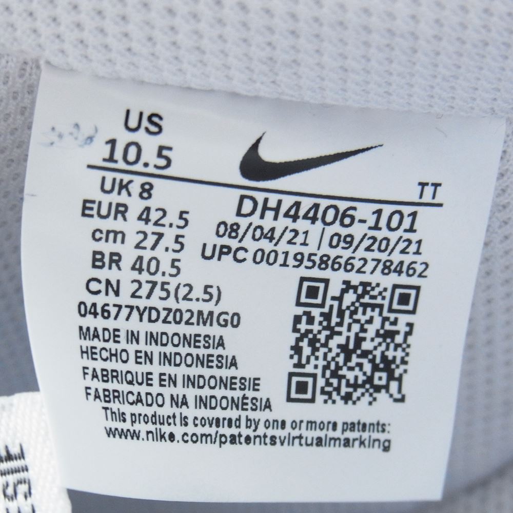 NIKE ナイキ DH4406-101 Air Force 1 Low 07 Essential エアフォース1 ロー 07 エッセンシャル ホワイト系 27.5cm【中古】