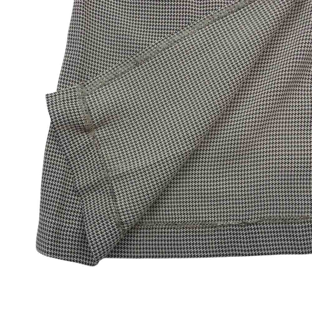 フレイ アイディー 22AW FWFO224084 パフスリーブシャーリング マキシ ワンピース ブラック系 グリーン系 1【中古】