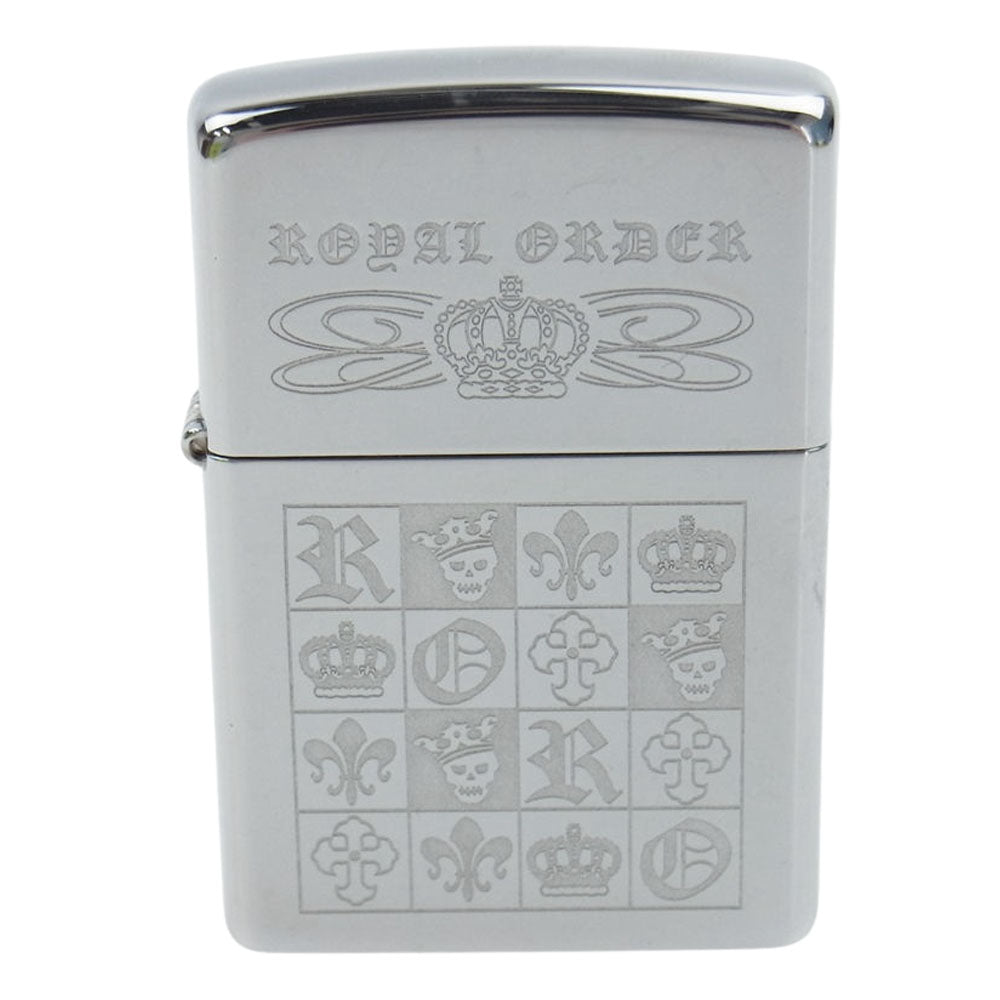 ROYAL ORDER ロイヤルオーダー ZIPPO ジッポ ライター シルバー系【中古】