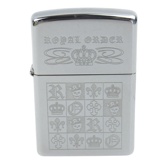 ROYAL ORDER ロイヤルオーダー ZIPPO ジッポ ライター シルバー系【中古】