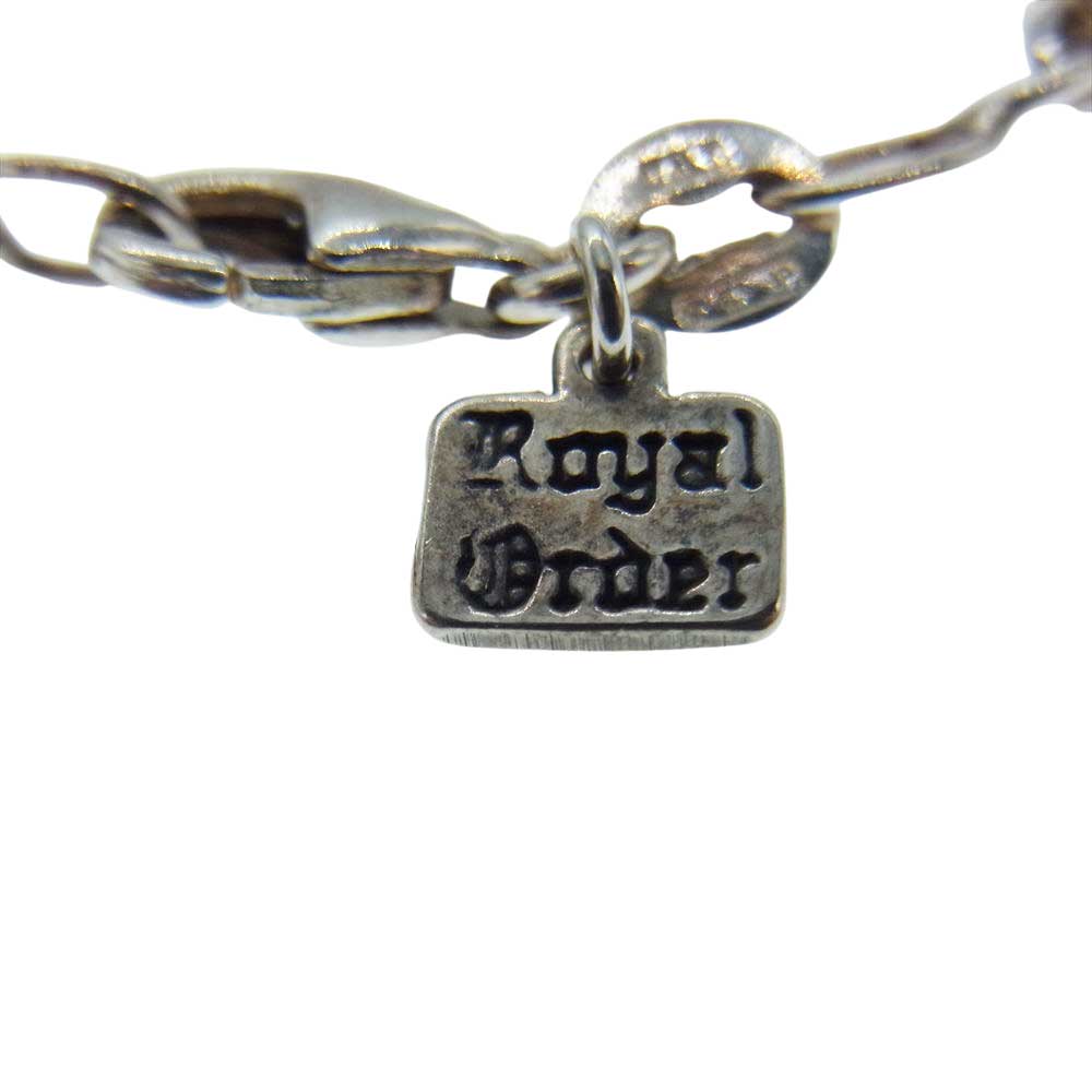 ROYAL ORDER ロイヤルオーダー スター クラウン ペンダント ネックレス シルバー系【中古】