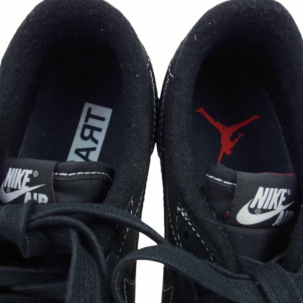 NIKE ナイキ DM7866-001 × Travis Scott トラヴィス スコット Air Jordan 1 Low OG SP エアジョーダン1 ロー OG SP スニーカー ブラック系 26cm【新古品】【未使用】【中古】