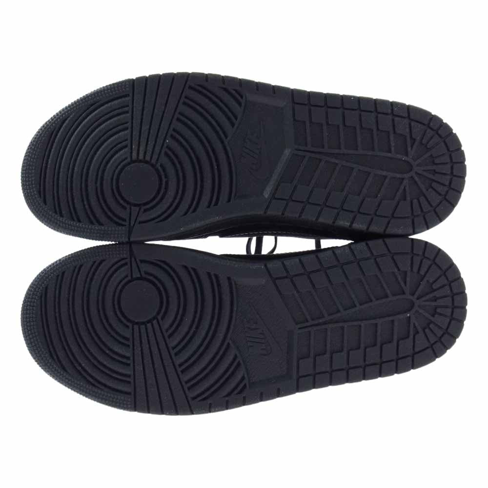 NIKE ナイキ DM7866-001 × Travis Scott トラヴィス スコット Air Jordan 1 Low OG SP エアジョーダン1 ロー OG SP スニーカー ブラック系 26cm【新古品】【未使用】【中古】