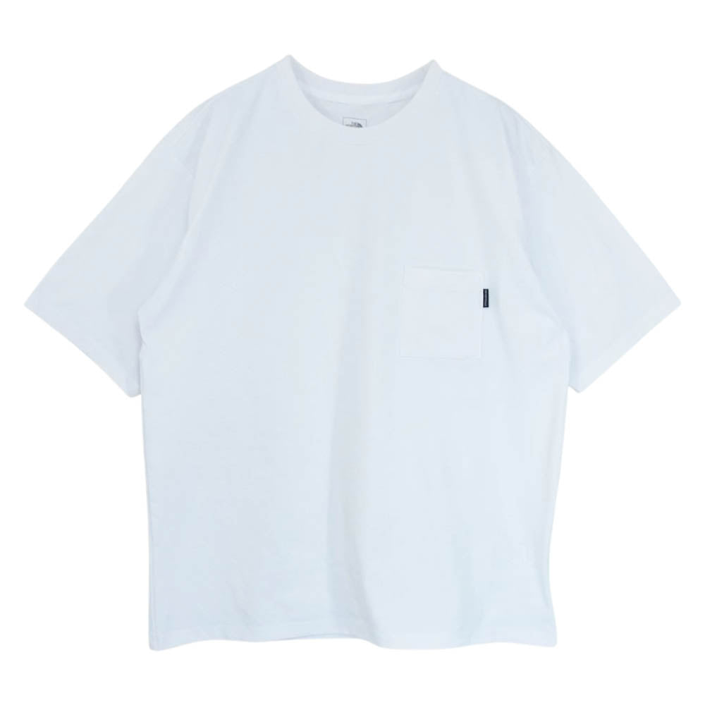 THE NORTH FACE ノースフェイス NT11968 Airy Pocket Tee エアリー ポケット 半袖 Tシャツ ホワイト系 M【中古】
