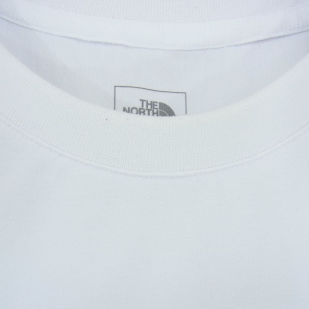 THE NORTH FACE ノースフェイス NT11968 Airy Pocket Tee エアリー ポケット 半袖 Tシャツ ホワイト系 M【中古】