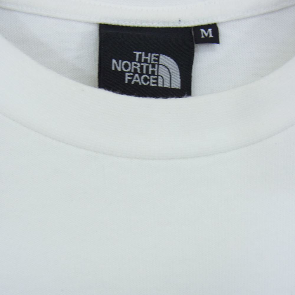 THE NORTH FACE ノースフェイス NT82032 Tested Proven Tee テステッド プルーブン 長袖 Tシャツ ホワイト系 M【中古】