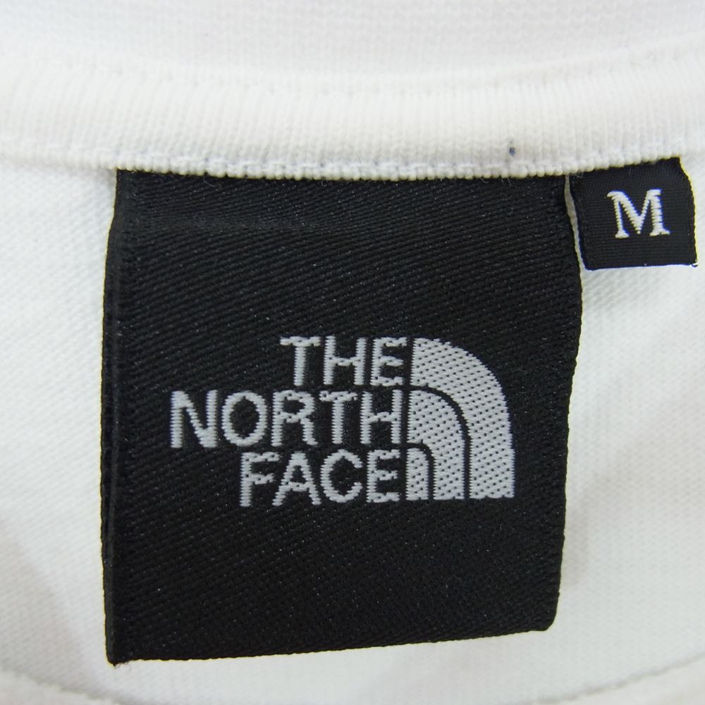 THE NORTH FACE ノースフェイス NT82032 Tested Proven Tee テステッド プルーブン 長袖 Tシャツ ホワイト系 M【中古】
