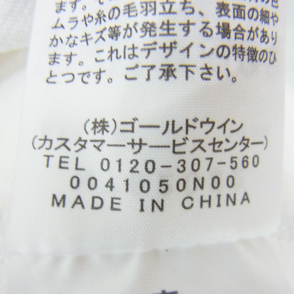 THE NORTH FACE ノースフェイス NT82032 Tested Proven Tee テステッド プルーブン 長袖 Tシャツ ホワイト系 M【中古】