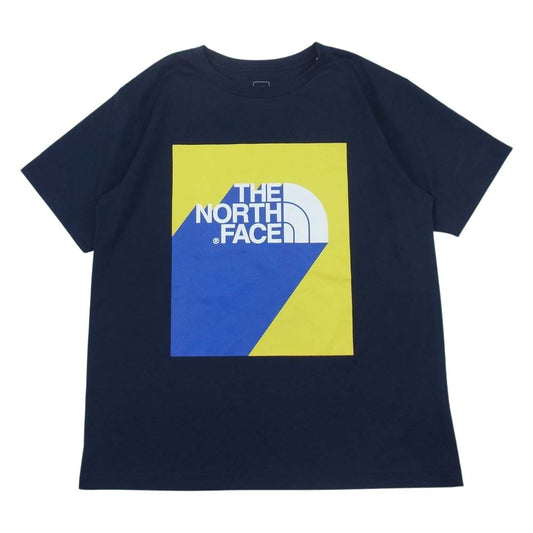 THE NORTH FACE ノースフェイス NT31942 3D Logo Tee 3D ロゴ 半袖 Tシャツ ネイビー系 M【中古】