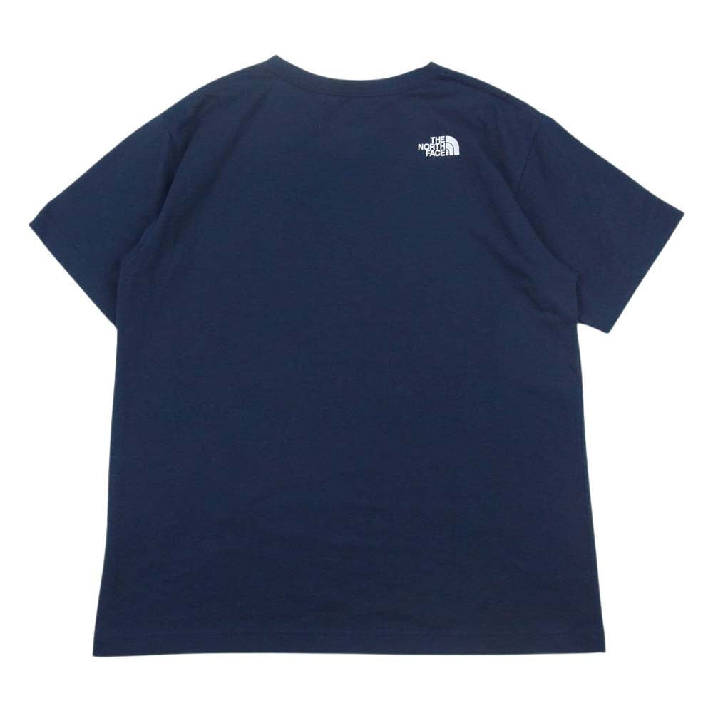 THE NORTH FACE ノースフェイス NT31942 3D Logo Tee 3D ロゴ 半袖 Tシャツ ネイビー系 M【中古】
