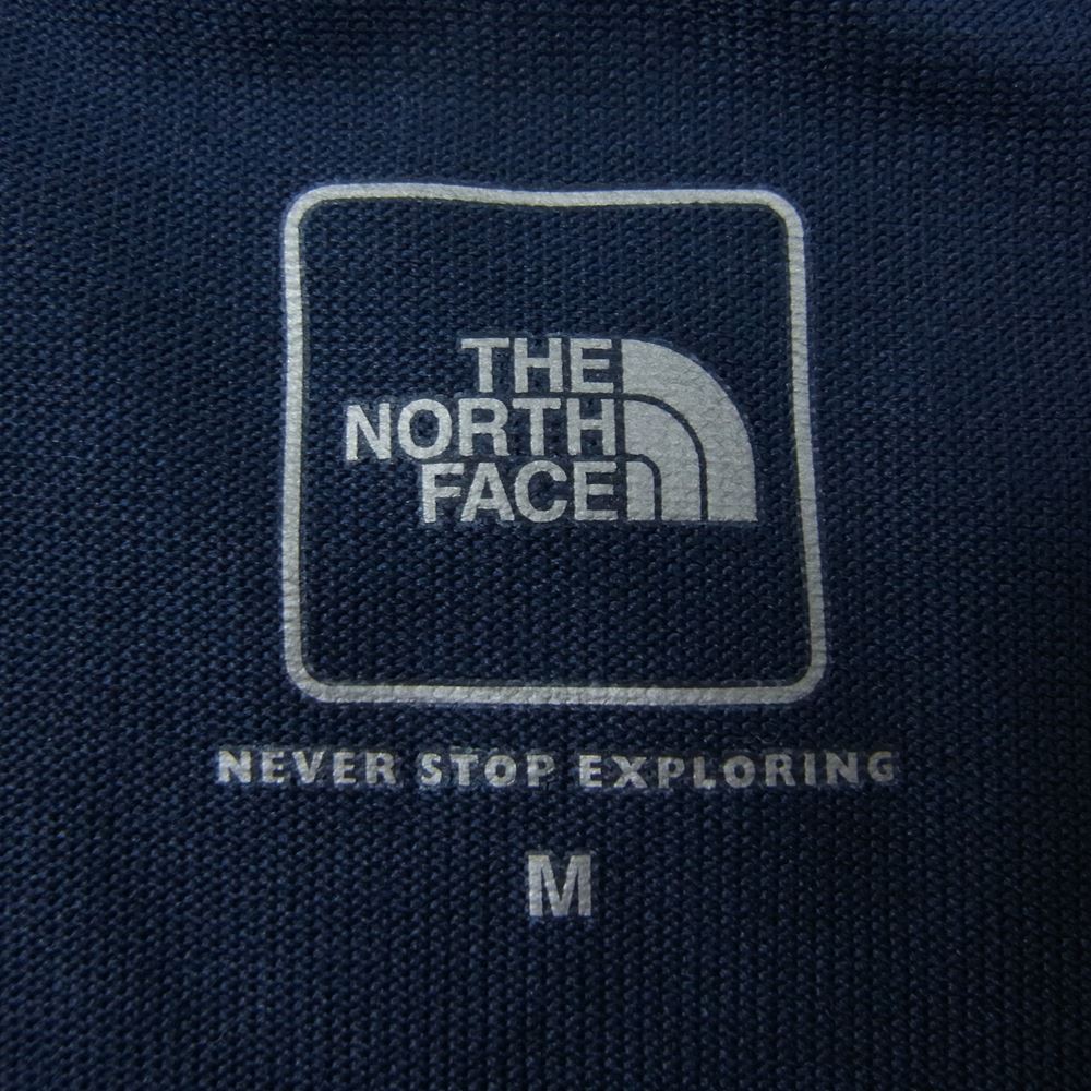 THE NORTH FACE ノースフェイス NT31942 3D Logo Tee 3D ロゴ 半袖 Tシャツ ネイビー系 M【中古】