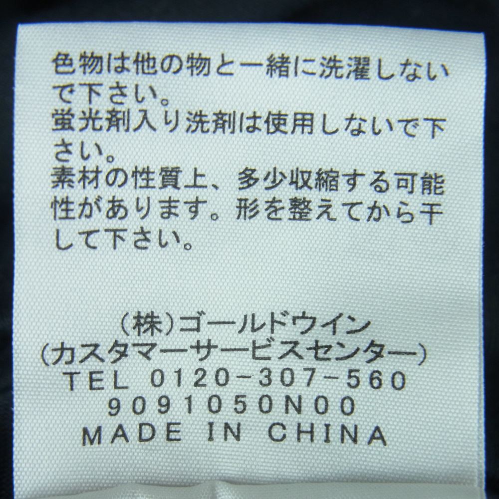 THE NORTH FACE ノースフェイス NT32035 LOGO CAMO TEE ロゴ カモ 半袖 Tシャツ ポリエステル 中国製 ブラック系 M【中古】