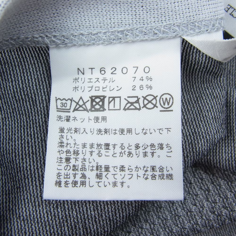 THE NORTH FACE ノースフェイス NT62070 Engineered Spiral Crew エンジニアード スパイラル クルー 長袖 Tシャツ グレー系 M【中古】