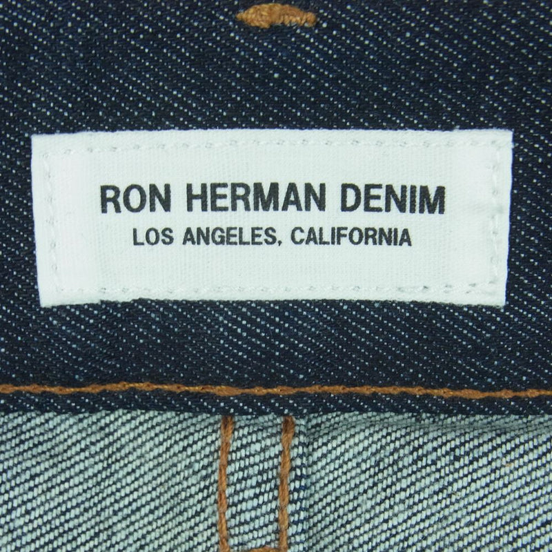 Ron Herman ロンハーマン 2720600358 DENIM スリム ストレート デニム パンツ 日本製 インディゴブルー系 31【中古】