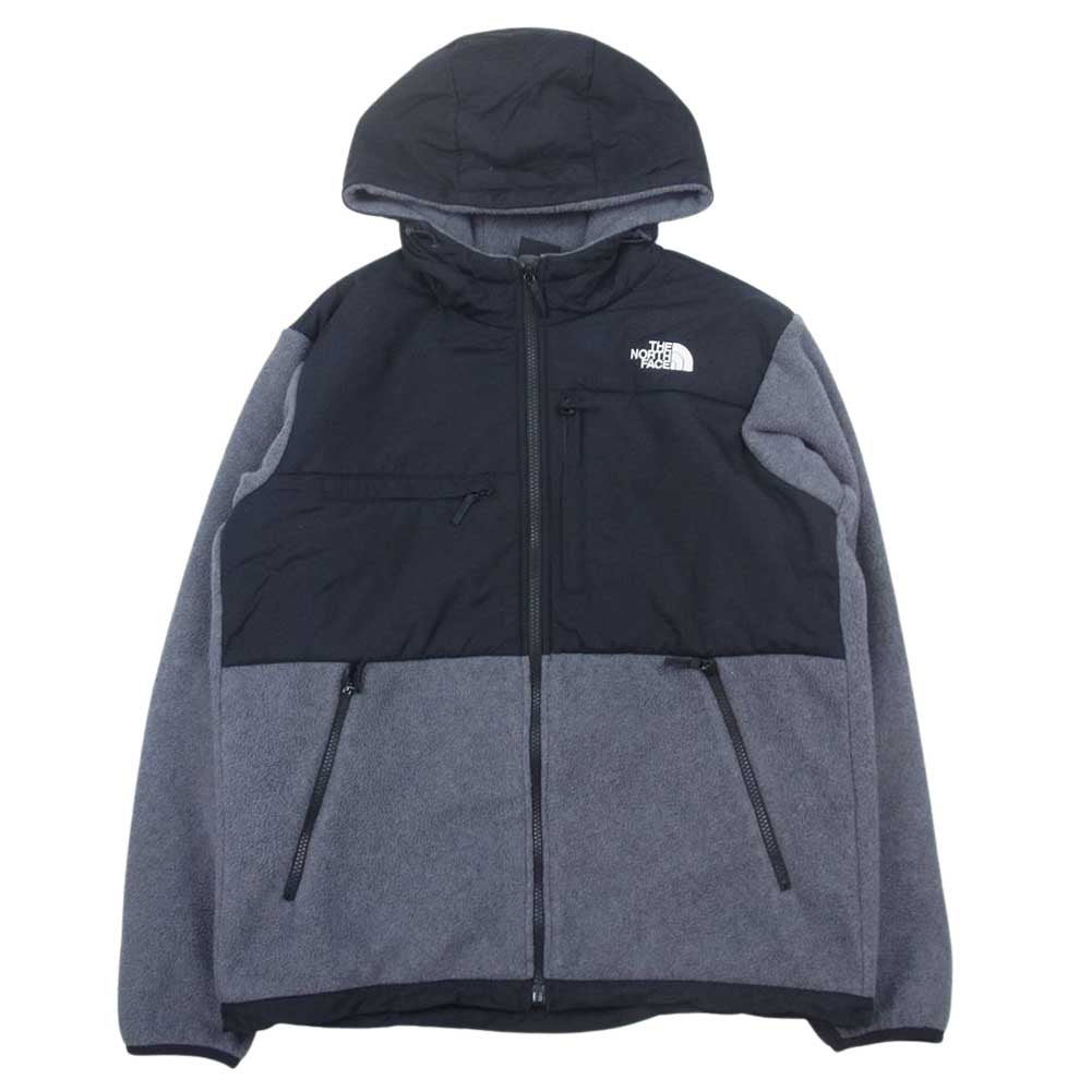 THE NORTH FACE ノースフェイス NA72052 Denali Hoodie デナリ フーディ フリース ジャケット グレー系 M【中古】
