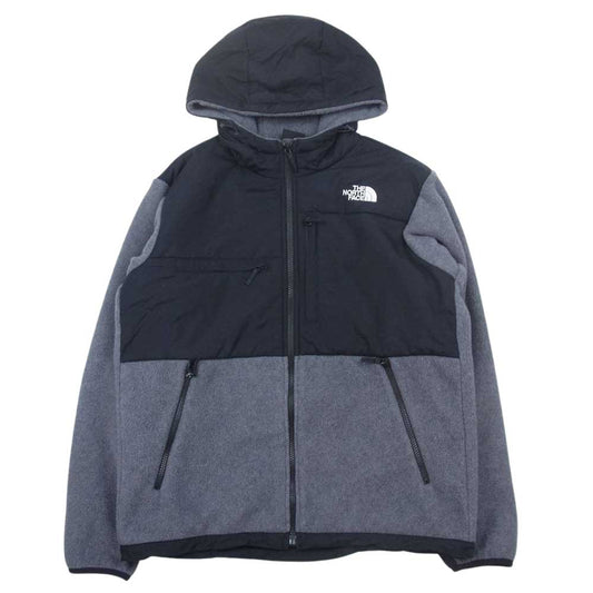 THE NORTH FACE ノースフェイス NA72052 Denali Hoodie デナリ フーディ フリース ジャケット グレー系 M【中古】