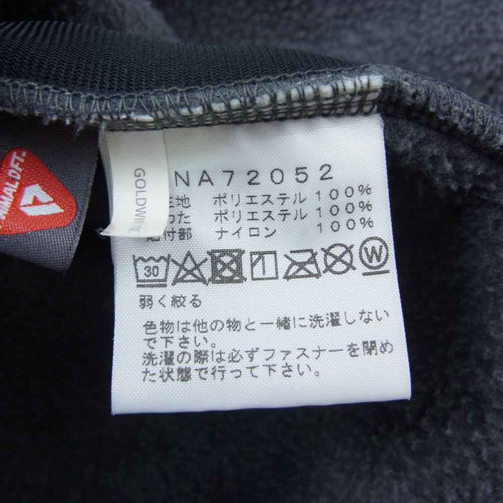 THE NORTH FACE ノースフェイス NA72052 Denali Hoodie デナリ フーディ フリース ジャケット グレー系 M【中古】