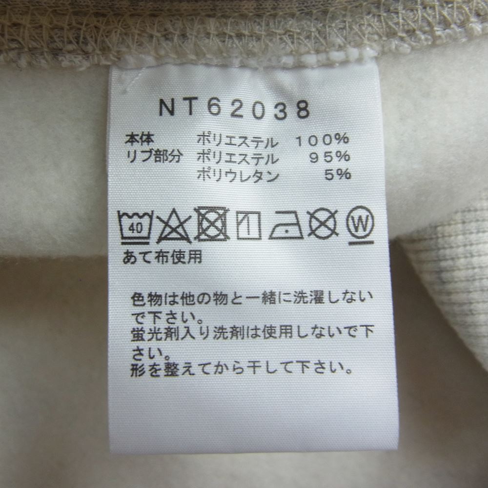 THE NORTH FACE ノースフェイス NT62038 Square Logo FullZip スクエア ロゴ フルジップ パーカー グレー系 M【中古】