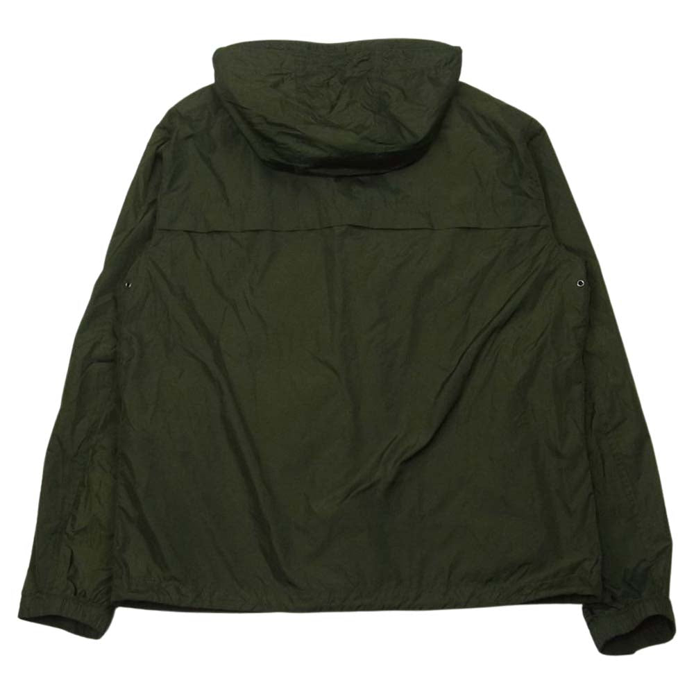 POLO RALPH LAUREN ポロ・ラルフローレン ドローコード フーディ ナイロン ジャケット モスグリーン系 S【中古】