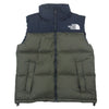 THE NORTH FACE ノースフェイス ND91843 Nuptse Vest ヌプシ ダウン ベスト カーキ系 M【中古】