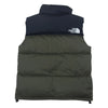 THE NORTH FACE ノースフェイス ND91843 Nuptse Vest ヌプシ ダウン ベスト カーキ系 M【中古】