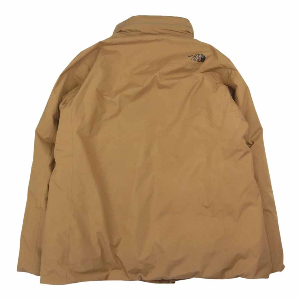THE NORTH FACE ノースフェイス ND92062 GTX Puff Coat パフ フーディ コート  ライトブラウン系 M【中古】