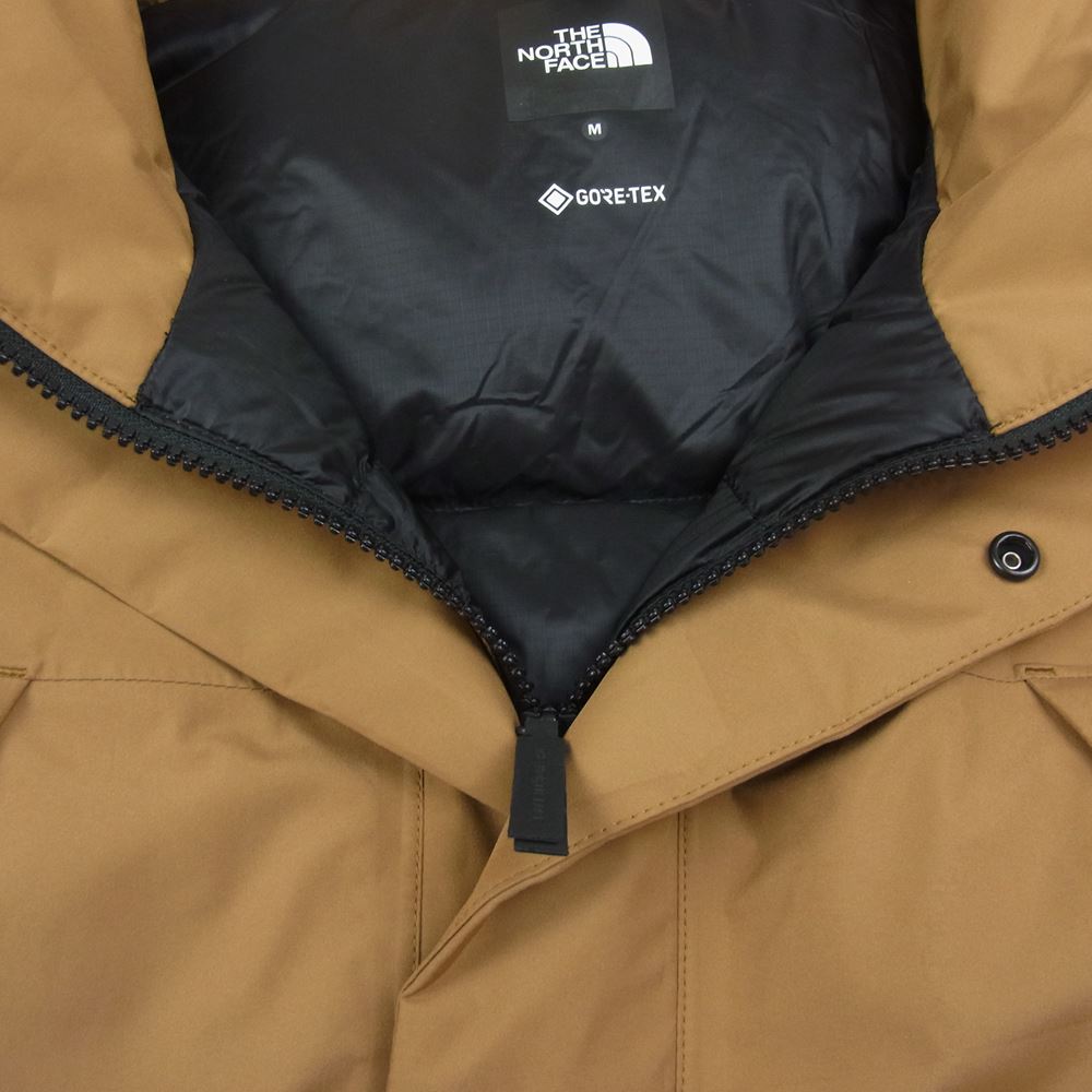 THE NORTH FACE ノースフェイス ND92062 GTX Puff Coat パフ フーディ コート  ライトブラウン系 M【中古】