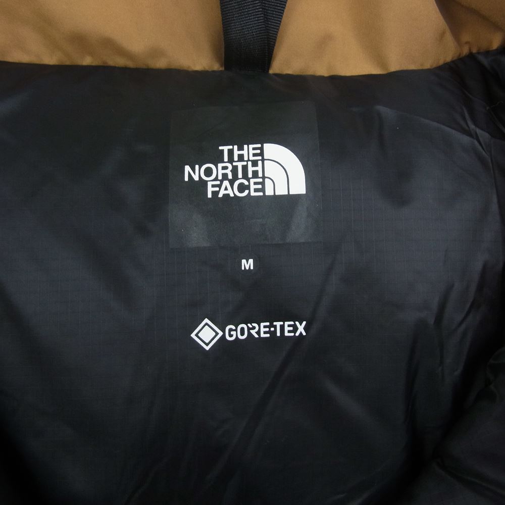 THE NORTH FACE ノースフェイス ND92062 GTX Puff Coat パフ フーディ コート  ライトブラウン系 M【中古】