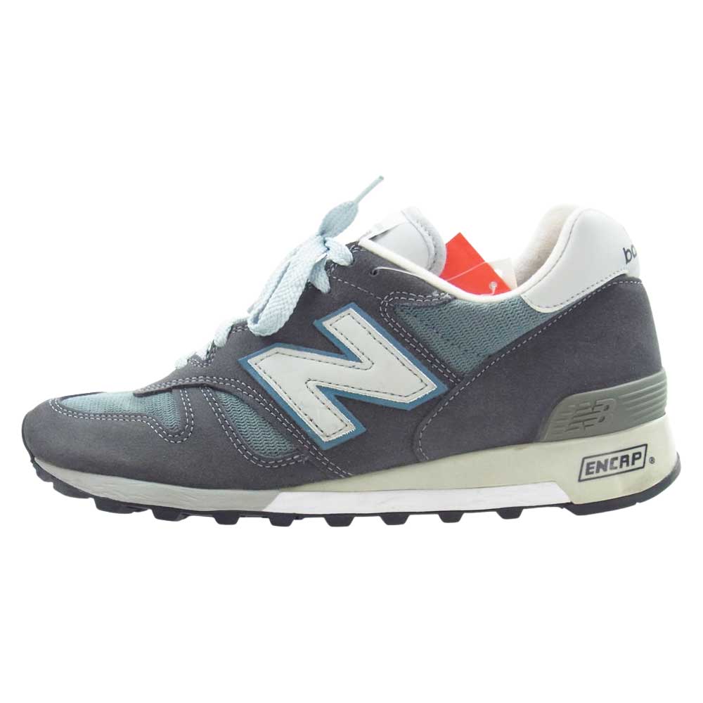 NEW BALANCE ニューバランス M1300CL S MADE IN USA スエード ローカット スニーカー グレー系 25.5cm【中古】