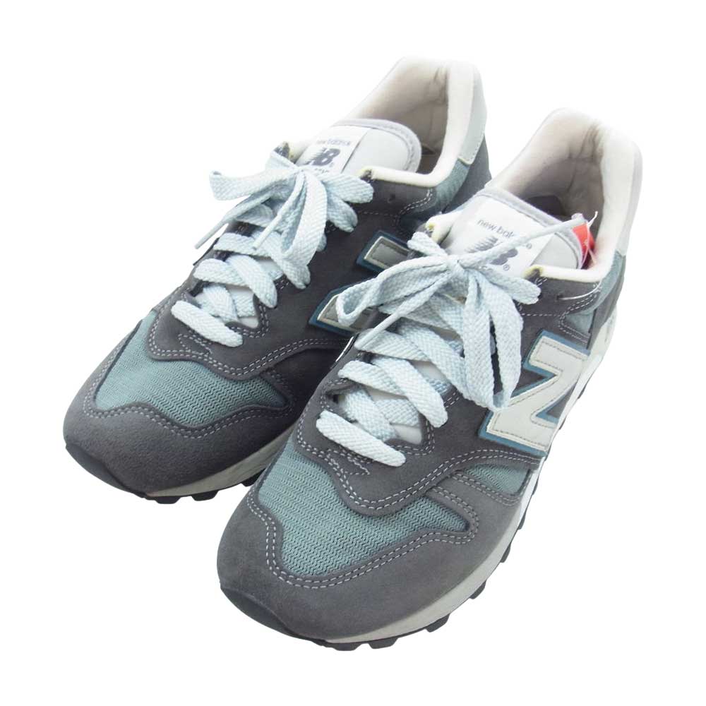 NEW BALANCE ニューバランス M1300CL S MADE IN USA スエード ローカット スニーカー グレー系 25.5cm【中古】