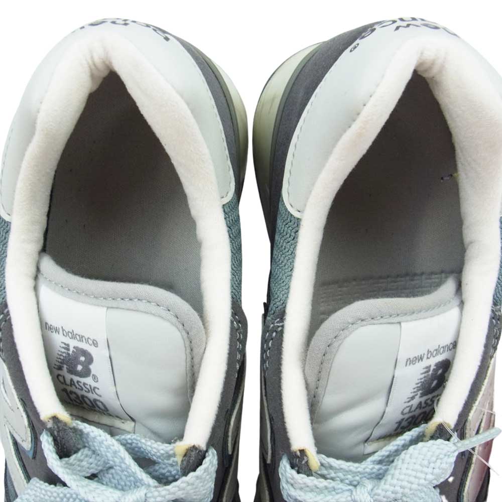 NEW BALANCE ニューバランス M1300CL S MADE IN USA スエード ローカット スニーカー グレー系 25.5cm【中古】