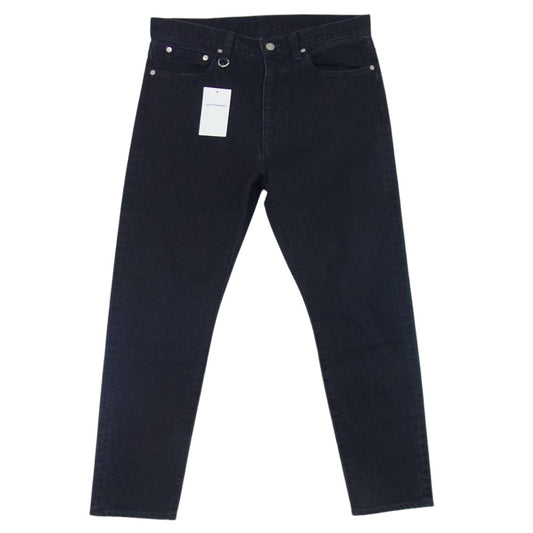uniform experiment ユニフォームエクスペリメント UE-222021 TAPERED ONE WASHED DENIM PANTS  ブラック系 2【極上美品】【中古】