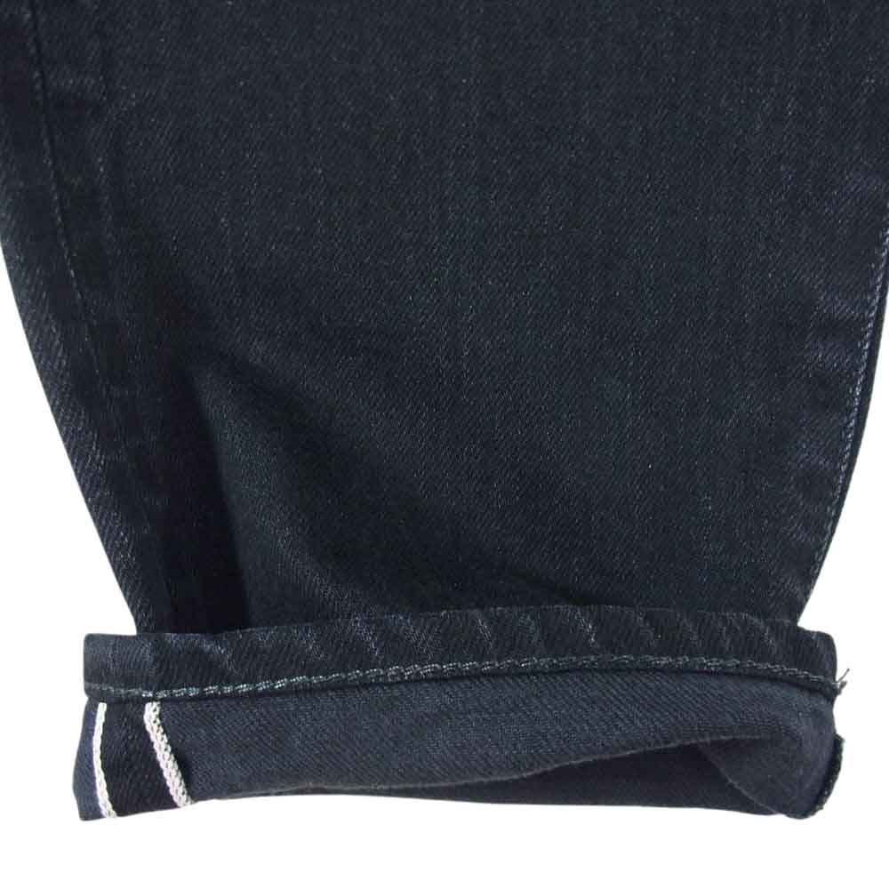 uniform experiment ユニフォームエクスペリメント UE-222021 TAPERED ONE WASHED DENIM PANTS  ブラック系 2【極上美品】【中古】