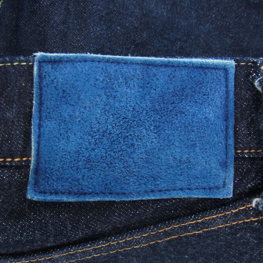 VISVIM ビズビム 0123105005001 23SS SOCIAL SCULPTURE 01 RAW ソーシャル スカルプチャー デニム パンツ インディゴブルー系 34【中古】