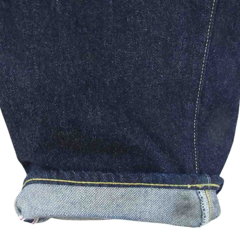 VISVIM ビズビム 0123105005001 23SS SOCIAL SCULPTURE 01 RAW ソーシャル スカルプチャー デニム パンツ インディゴブルー系 34【中古】