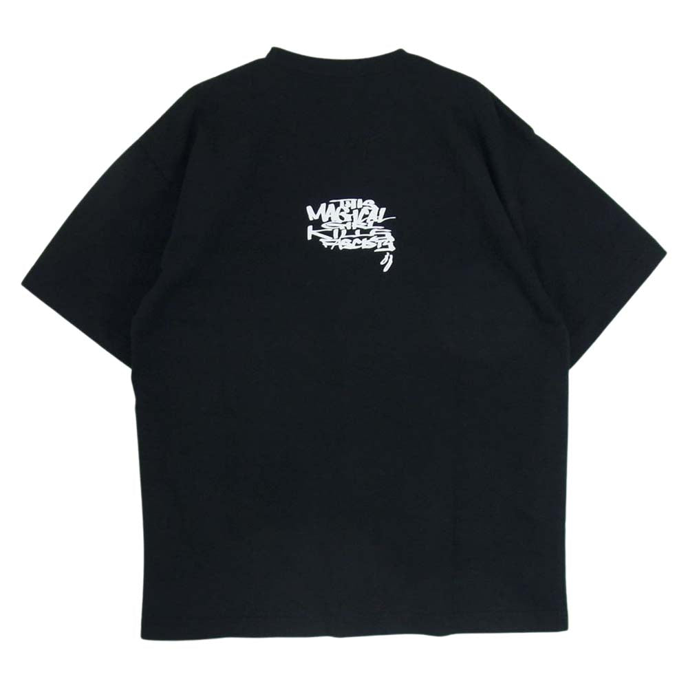 NEIGHBORHOOD ネイバーフッド 23SS 231PCJIN-ST03S × JUN INAGAWA ジュンイナガワ TEE SS-3 プリント 半袖 Tシャツ ブラック系 XS【新古品】【未使用】【中古】