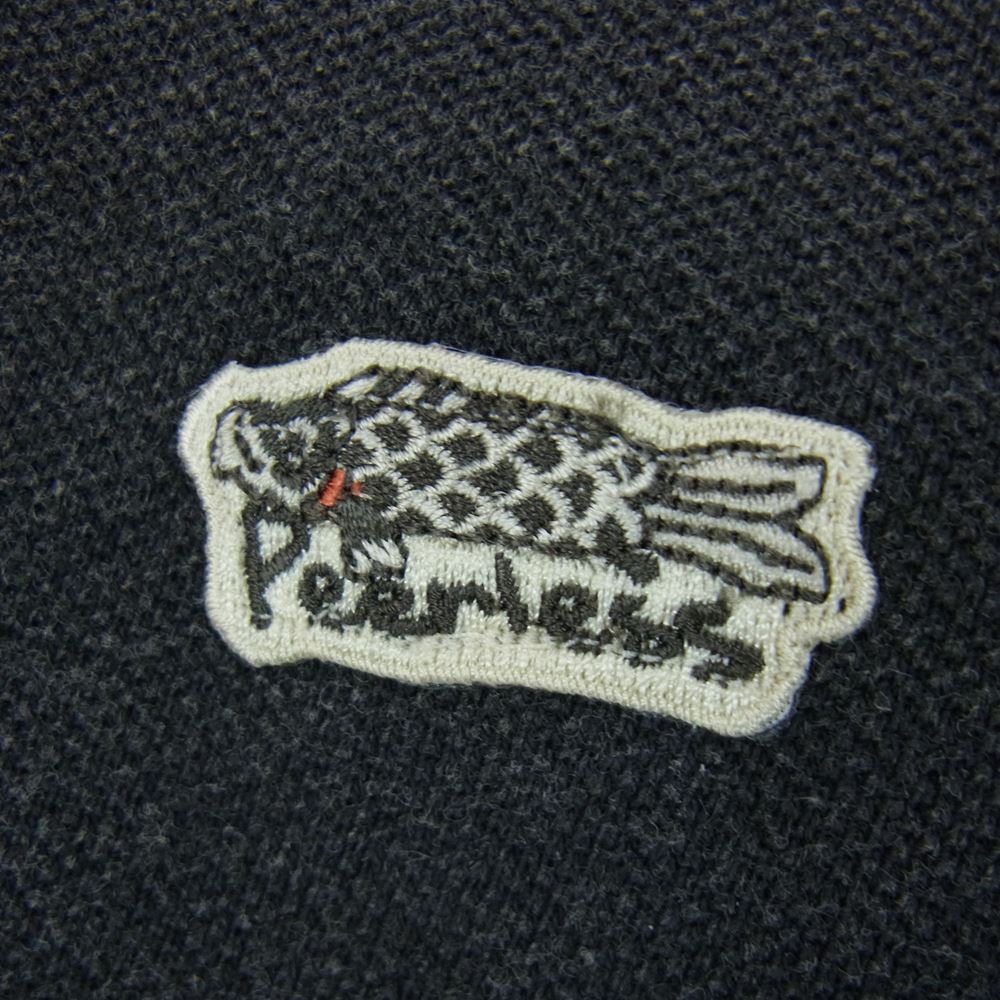 VISVIM ビズビム 0123105010021 23SS JUMBO WELLER S/S DMGD ダメージ加工 ジャンボ 半袖 ポロシャツ グレー系 1【新古品】【未使用】【中古】