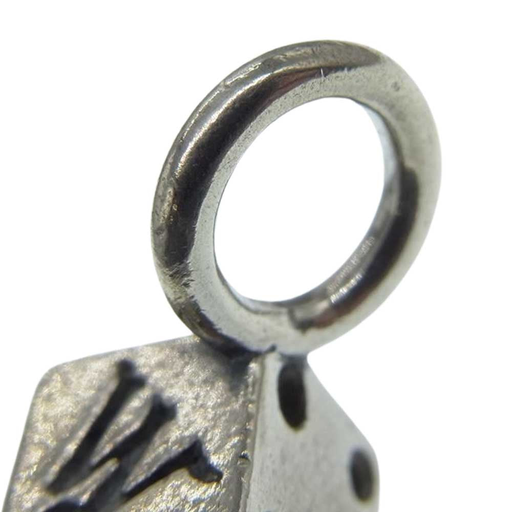 WEIRDO ウィアード ダイス サイコロ ペンダントトップ シルバー シルバー系【中古】