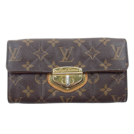 LOUIS VUITTON ルイ・ヴィトン M66556 モノグラム エトワール ポルトフォイユ サラ キルティング ロングウォレット 長財布 ブラウン系【中古】