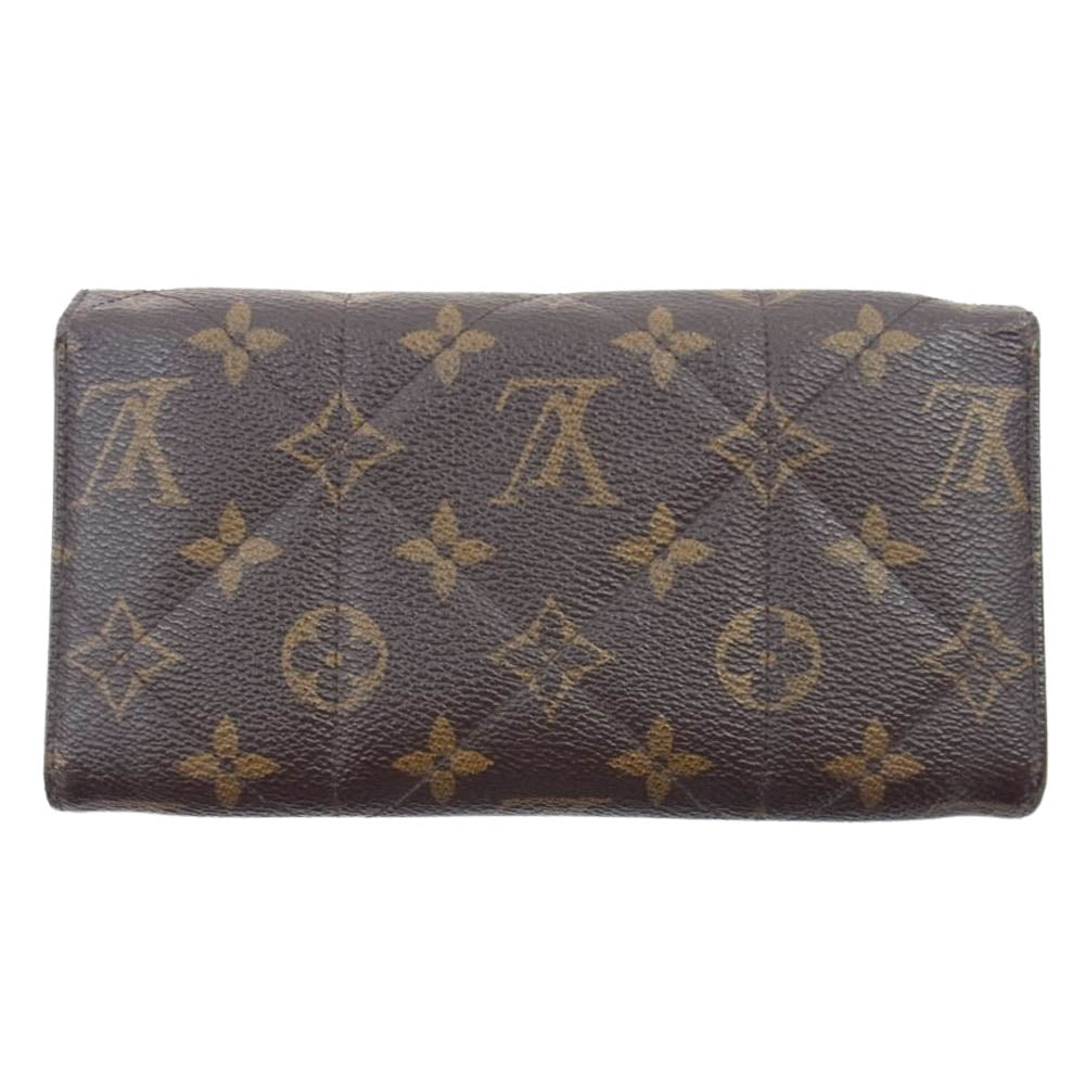 LOUIS VUITTON ルイ・ヴィトン M66556 モノグラム エトワール ポルトフォイユ サラ キルティング ロングウォレット 長財布 ブラウン系【中古】