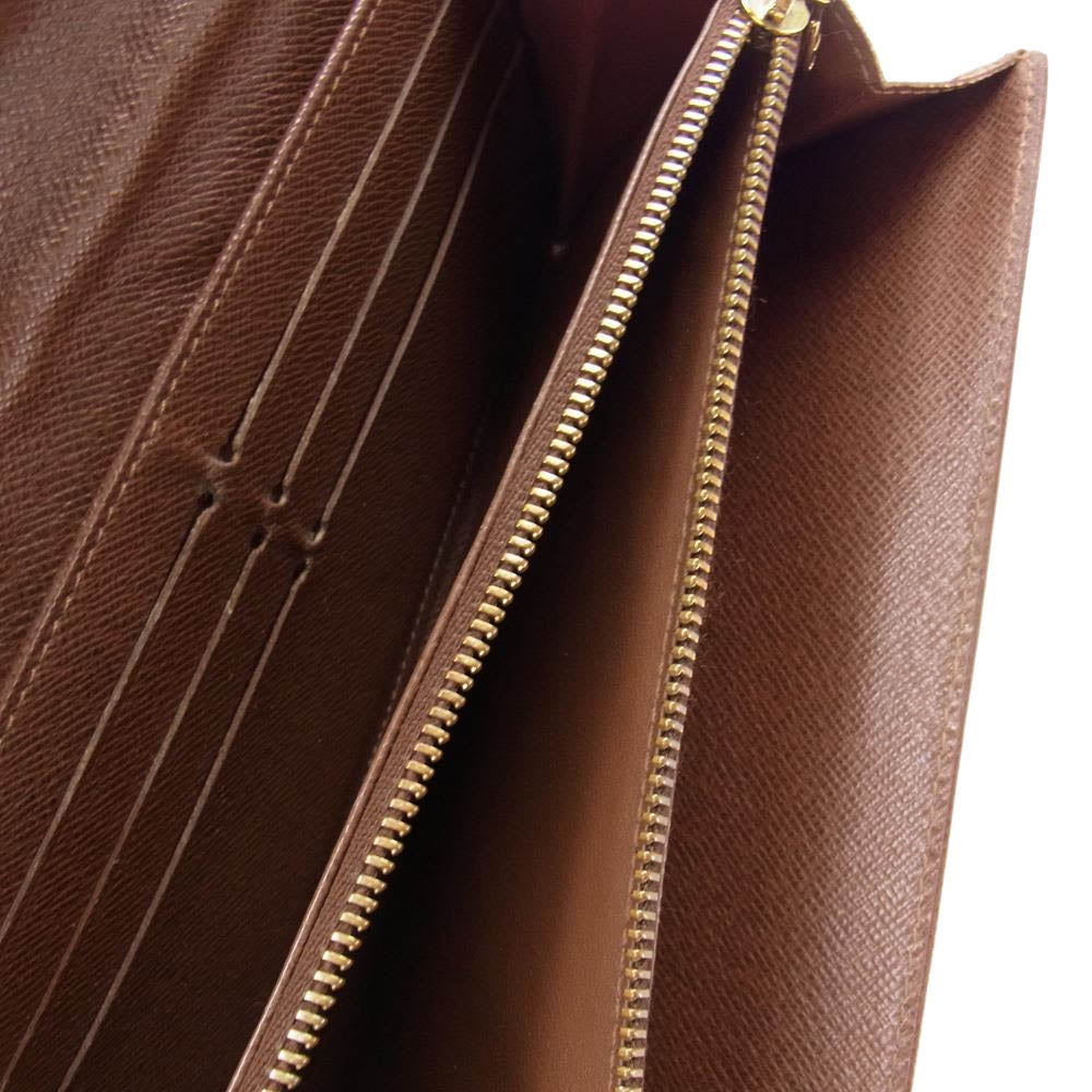 LOUIS VUITTON ルイ・ヴィトン M66556 モノグラム エトワール ポルトフォイユ サラ キルティング ロングウォレット 長財布 ブラウン系【中古】