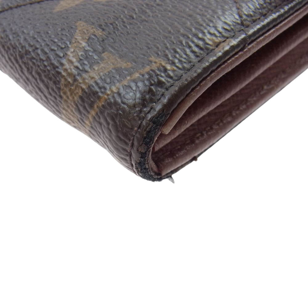 LOUIS VUITTON ルイ・ヴィトン M66556 モノグラム エトワール ポルトフォイユ サラ キルティング ロングウォレット 長財布 ブラウン系【中古】