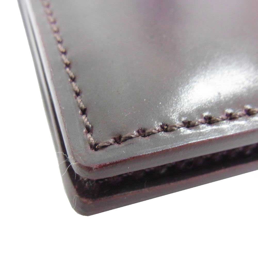 GANZO ガンゾ 57237 SHELL CORDOVAN 2 シェル コードバン 2 ファスナー