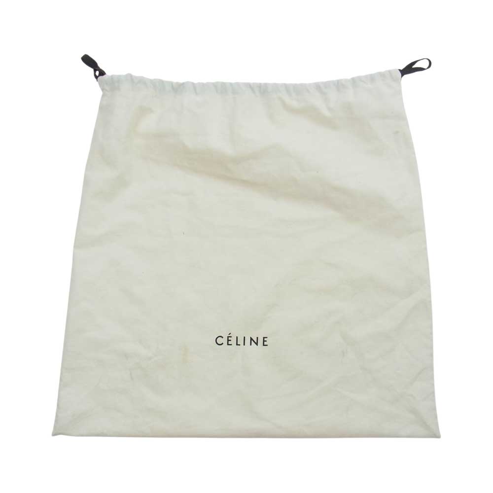 CELINE セリーヌ ラゲージ ファントム スモール スクエア ハンドバッグ ベージュ系【中古】
