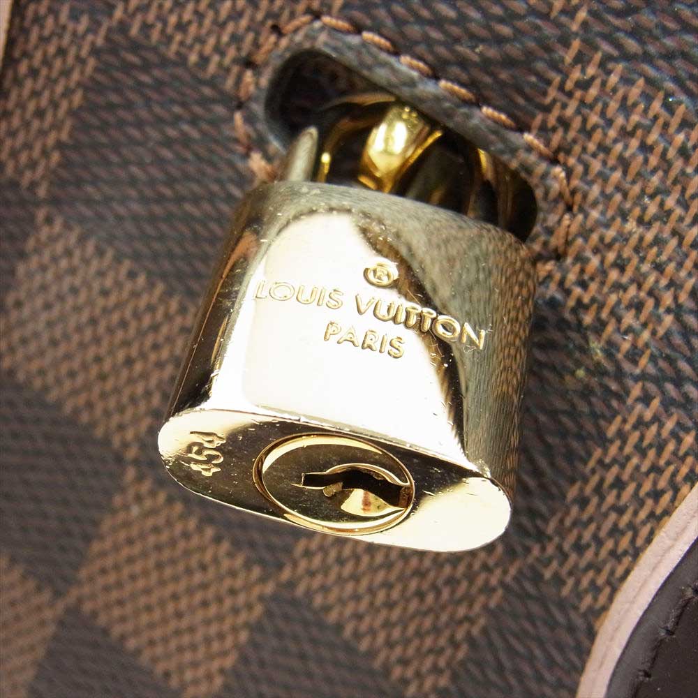 LOUIS VUITTON ルイ・ヴィトン N41488 ダミエ ノルマンディー マグノリア マシュマロピンク ハンドバッグ ブラウン系 ピンク系【中古】