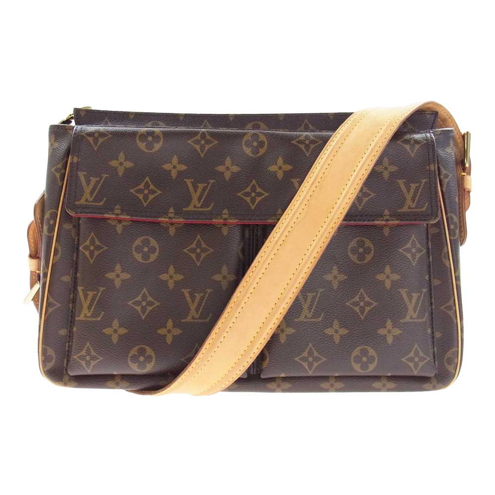 LOUIS VUITTON ルイ・ヴィトン M51163 モノグラム ヴィバ シテ GM ワンショルダーバッグ ブラウン系【中古】