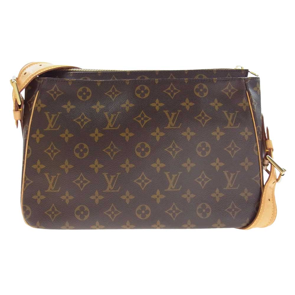 LOUIS VUITTON ルイ・ヴィトン M51163 モノグラム ヴィバ シテ GM ワンショルダーバッグ ブラウン系【中古】
