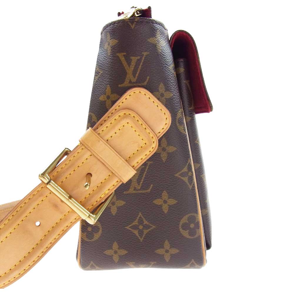 LOUIS VUITTON ルイ・ヴィトン M51163 モノグラム ヴィバ シテ GM ワンショルダーバッグ ブラウン系【中古】
