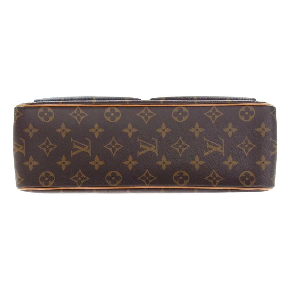LOUIS VUITTON ルイ・ヴィトン M51163 モノグラム ヴィバ シテ GM ワンショルダーバッグ ブラウン系【中古】