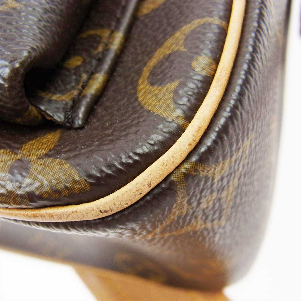 LOUIS VUITTON ルイ・ヴィトン M51163 モノグラム ヴィバ シテ GM ワンショルダーバッグ ブラウン系【中古】